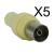 Powertech adapter PAL 9.5mm για TV F - 5TEM (DATAM) 32218